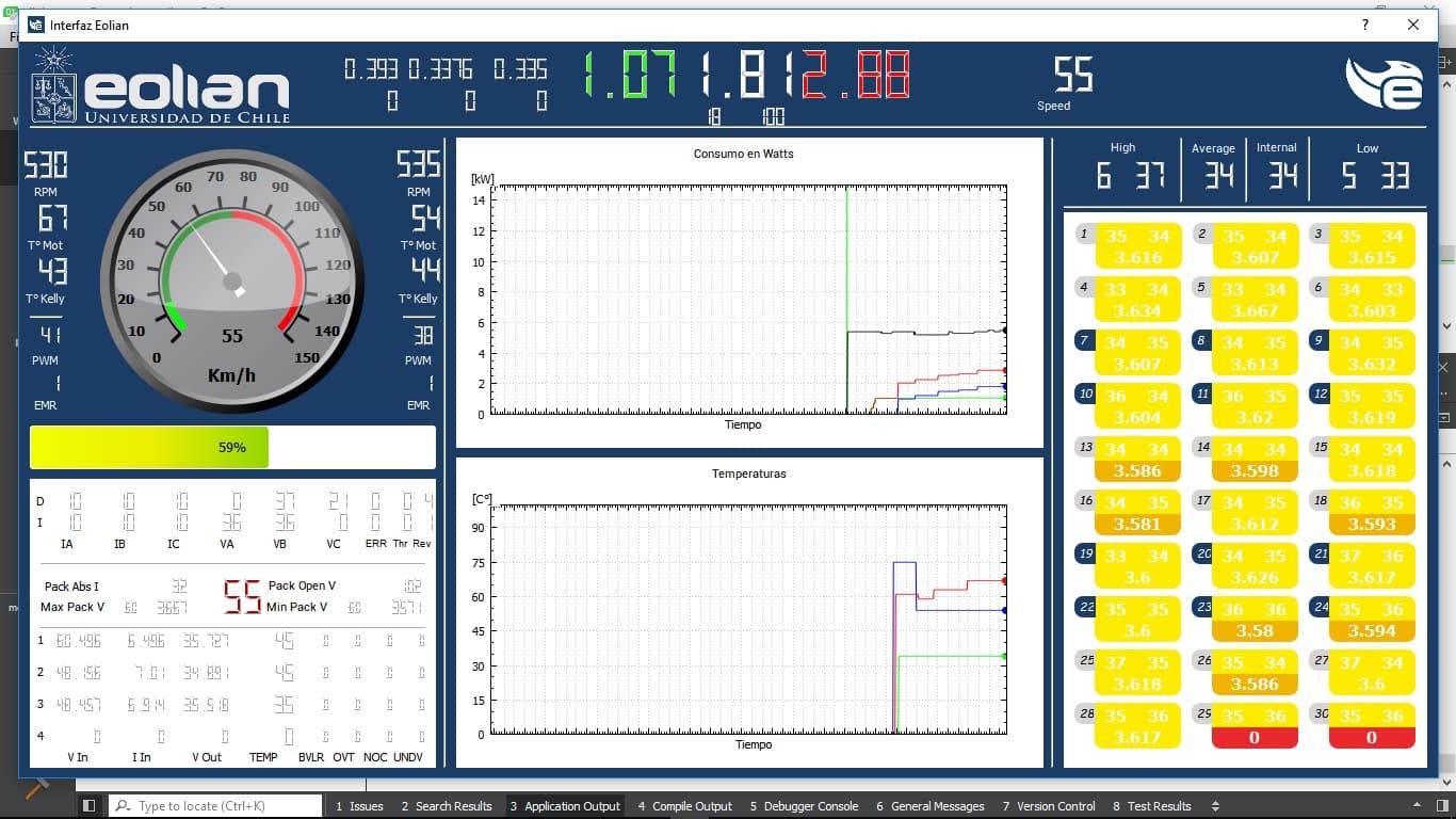 Eolian Solar Car Telemetry screenshot 3