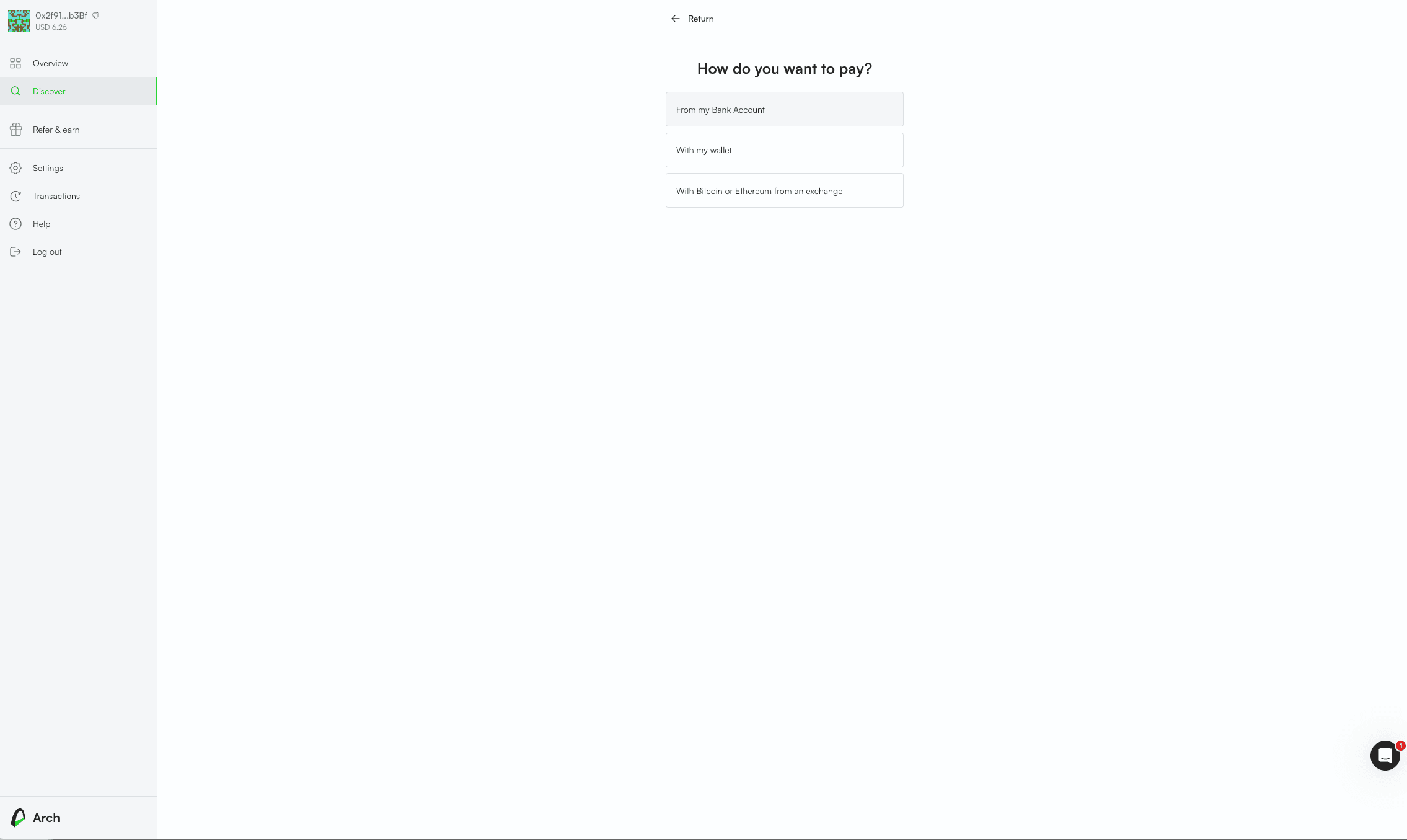 Arch Finance screenshot 4